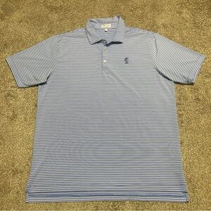 Men’s Peter Millar Summer Comfort Striped Polo Size XL